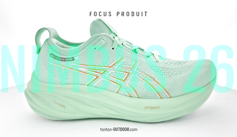 Gel-Nimbus 26 : une chaussure de running ultra-confortable !