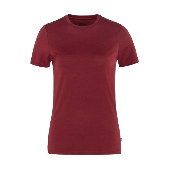 T-SHIRT MANCHES COURTES ABISKO WOOL FEMME