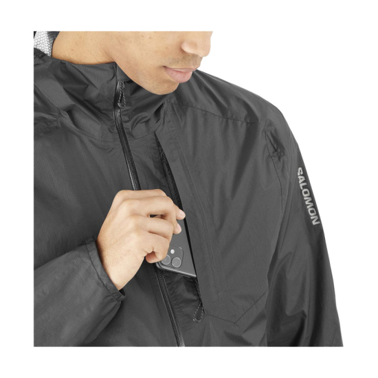 SALOMON - VESTE BONATTI WATERPROOF HOMME NOIRE