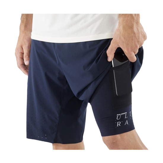 SHORT S/LAB ULTRA 2 EN 1 FRANCOIS D'HAENE HOMME