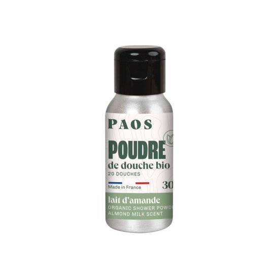 PAOS - POUDRE DE DOUCHE BIO LAIT D'AMANDE