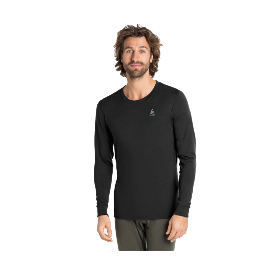 ODLO - SOUS-COUCHE COL ROND MERINO 20 HOMME