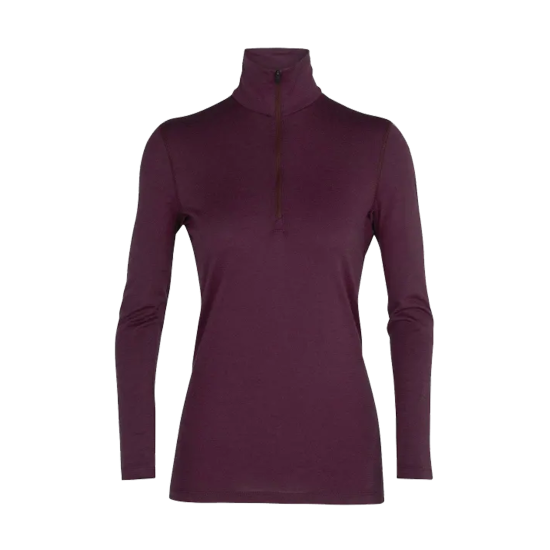 SOUS COUCHE MERINO 200 OASIS DEMI-ZIP FEMME