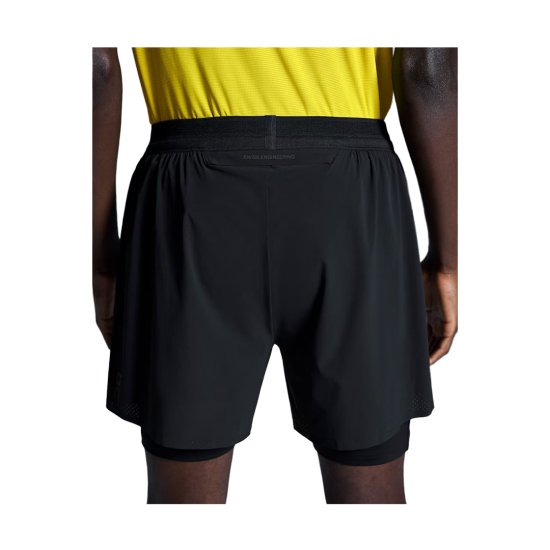 ON - SHORT 2 EN 1 PERFORMANCE 5" HOMME