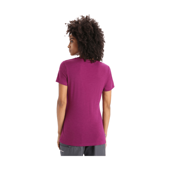 ICEBREAKER - T-SHIRT MERINO TECH LITE II MOON SONNET FEMME