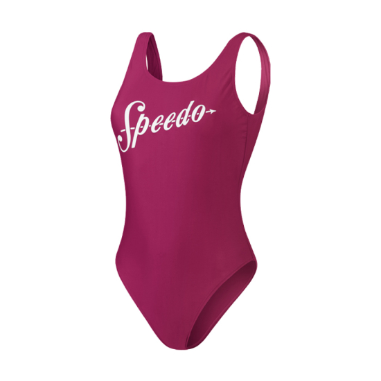 MAILLOT DE BAIN ECO LOGO DEEP UB FEMME BORDEAUX