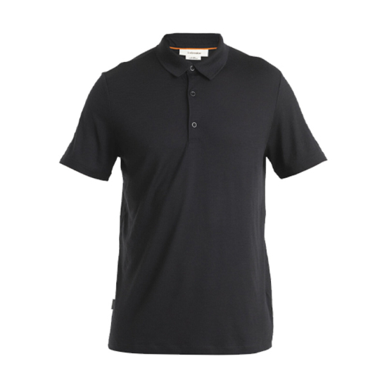 ICEBREAKER - POLO MANCHES COURTES MERINO 150 TECH LITE III HOMME