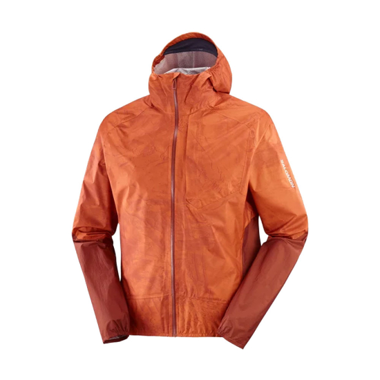 SALOMON - VESTE BONATTI WATERPROOF HOMME ORANGE