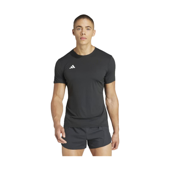 T-SHIRT ADIZERO ESSENTIALS HOMME NOIR