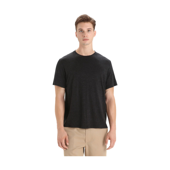 T-SHIRT MERINO LINEN HOMME