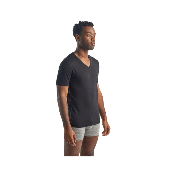 T-SHIRT MANCHES COURTES ANATOMICA COL V HOMME