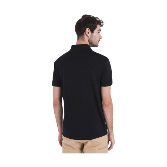 ICEBREAKER - POLO MANCHES COURTES MERINO 150 TECH LITE III HOMME