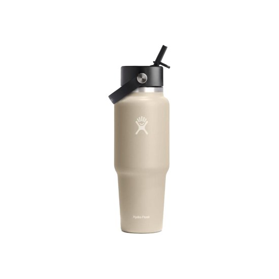 HYDRO-FLASK - GOURDE AVEC PAILLE 32 OZ WIDE