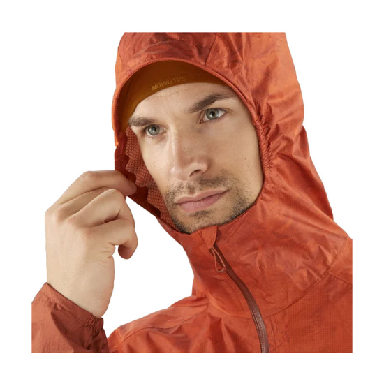 SALOMON - VESTE BONATTI WATERPROOF HOMME ORANGE