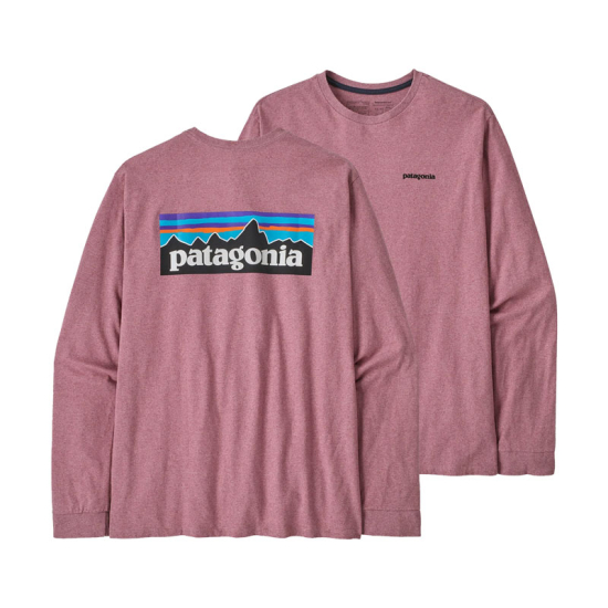 PATAGONIA - T-SHIRT MANCHES LONGUES P-6 LOGO RESPONSIBILI-TEE HOMME