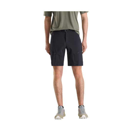 SHORT GAMMA QUICK DRY 9 HOMME NOIR/GRIS