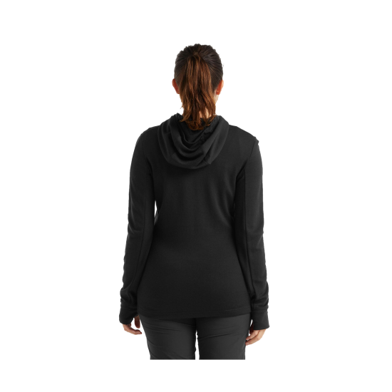 VESTE POLAIRE MERINO QUANTUM III CAPUCHE FEMME