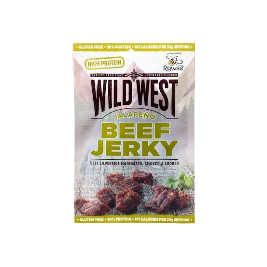 Wild west - VIANDE SÉCHÉE BEEF JERKY JALAPENO 60G