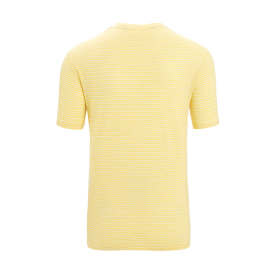 T-SHIRT MERINO LINEN RAYÉ HOMME