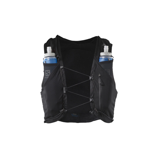 SALOMON - SAC D'HYDRATATION ADV SKIN 5 AVEC FLASQUES NOIR