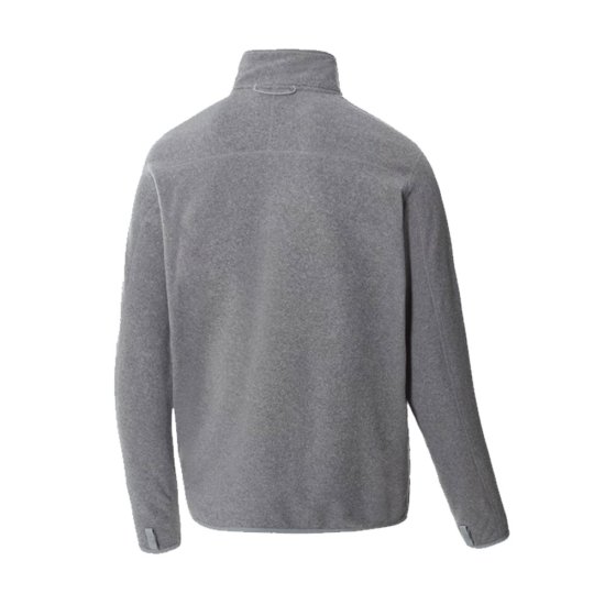 THE NORTH FACE - POLAIRE 100 GLACIER ZIPPEE HOMME GRISE