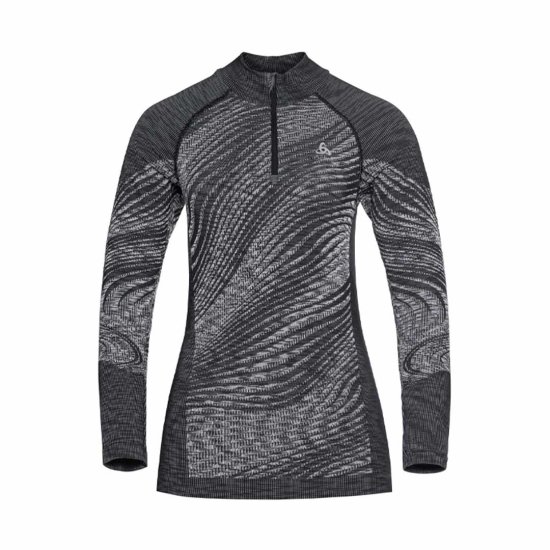 ODLO - SOUS-COUCHE DEMI-ZIP BLACKCOMB ECO FEMME