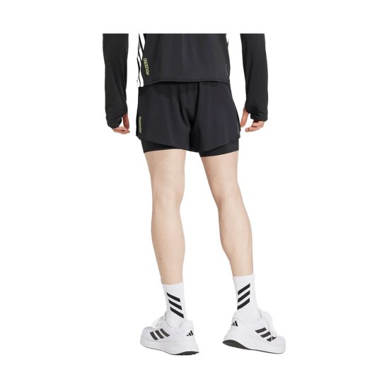 ADIDAS - SHORT POCHE GEL 2 EN 1 ADIZERO RUNNING HOMME