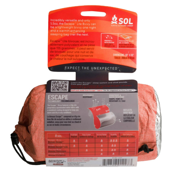 SOL - SAC DE BIVOUAC ESCAPE LIGHT