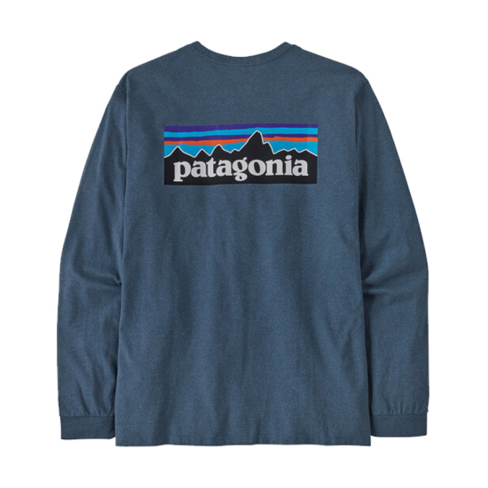 PATAGONIA - T-SHIRT MANCHES LONGUES P-6 LOGO RESPONSIBILI-TEE HOMME