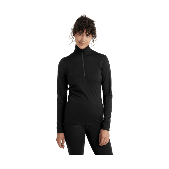 ICEBREAKER - SOUS-COUCHE MERINO 200 OASIS DEMI-ZIP FEMME