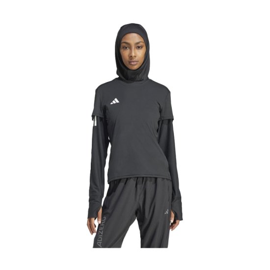 ADIDAS - T-SHIRT ADIZERO ESSENTIALS FEMME NOIR