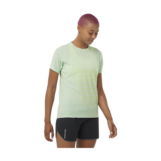 T-SHIRT SENSE AERO GFX FEMME VERT