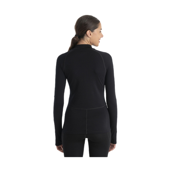 SOUS-COUCHE MÉRINOFINE POLAR 300 DEMI-ZIP FEMME