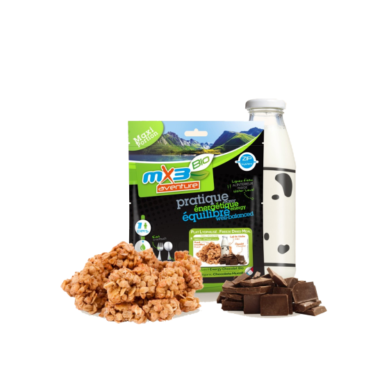 MX3 - MUESLI ENERGY CHOCOLAT BIO LYOPHILISE