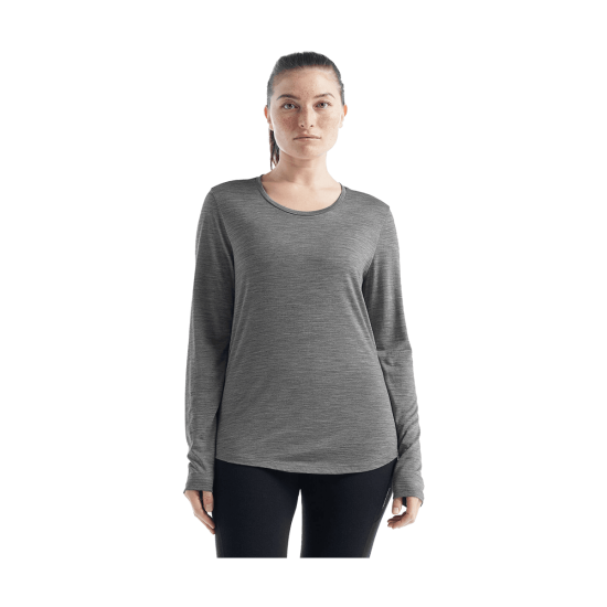 T-SHIRT MERINO MANCHES LONGUES SPHERE II FEMME