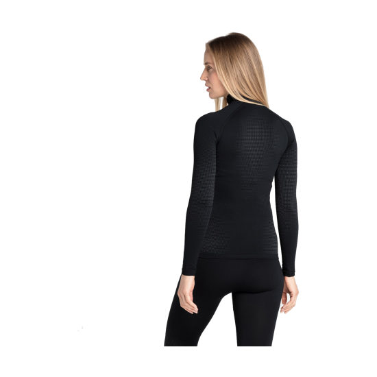 SOUS-COUCHE TOP TURTLE COL DEMI-ZIP FEMME