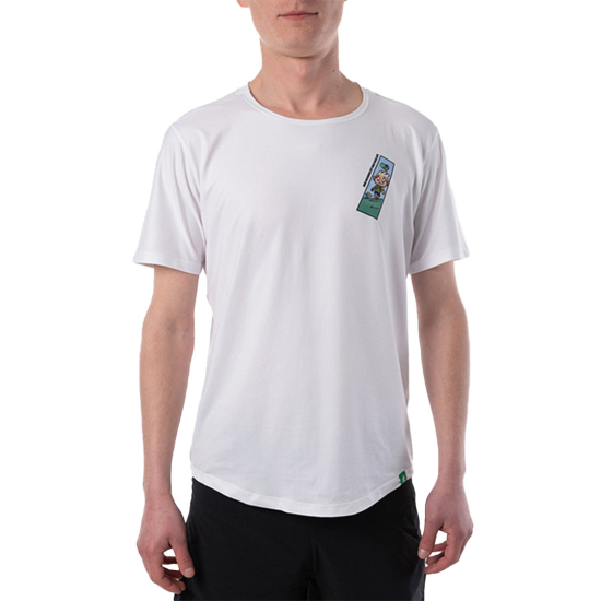 T-SHIRT TECHNIQUE DBDB BLANC HOMME