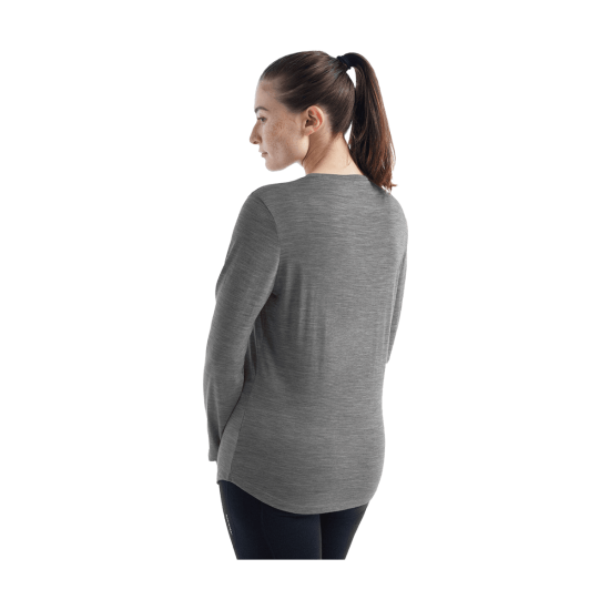 T-SHIRT MERINO MANCHES LONGUES SPHERE II FEMME