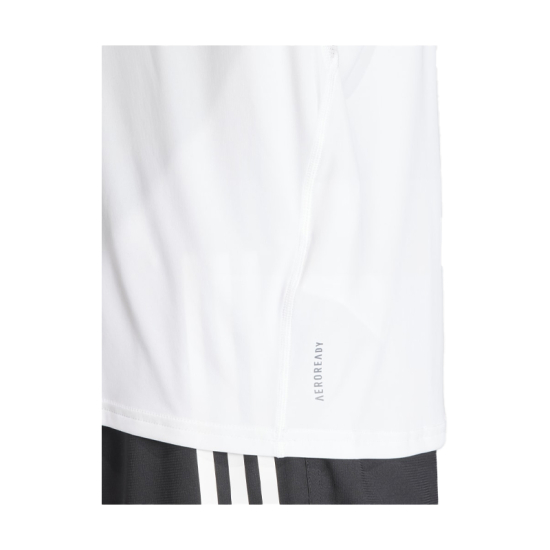 ADIDAS - T-SHIRT ADIZERO ESSENTIALS HOMME BLANC