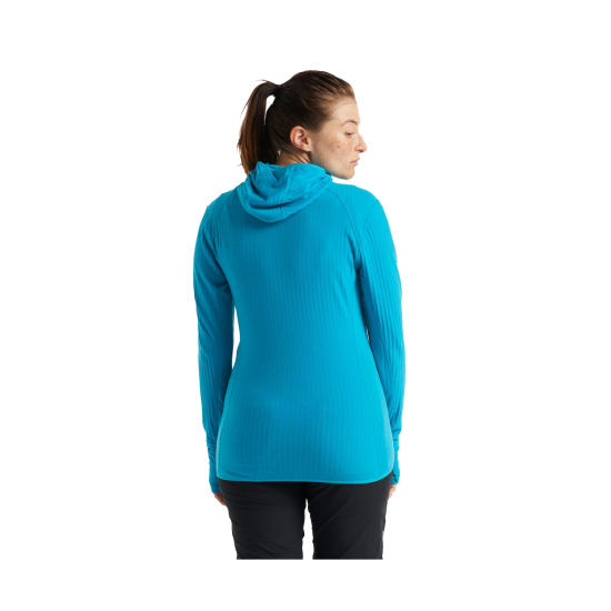 ICEBREAKER - VESTE DESCENDER ZIPPEE FEMME