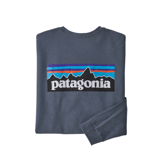 PATAGONIA - T-SHIRT MANCHES LONGUES P-6 LOGO RESPONSIBILI-TEE HOMME