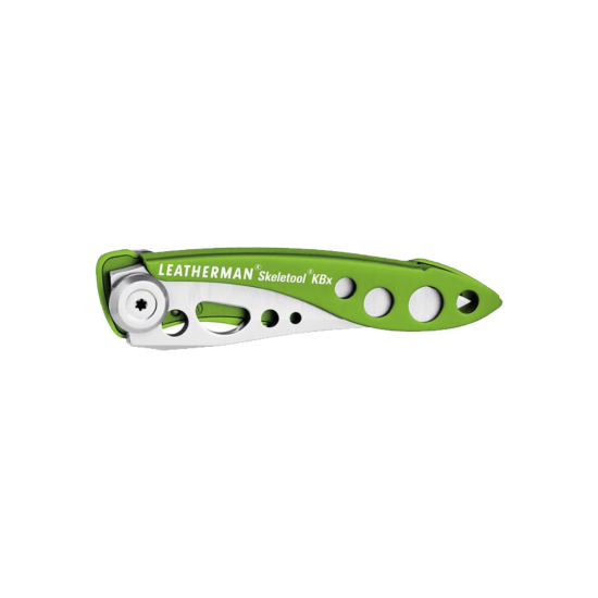 COUTEAU SKELETOOL KBX VERT AVEC ETUI