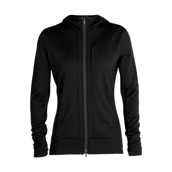 VESTE POLAIRE MERINO QUANTUM III CAPUCHE FEMME