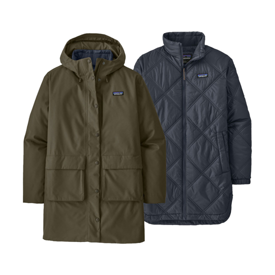 PATAGONIA - PARKA PINE BANK 3-IN-1 FEMME