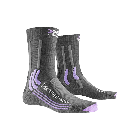 X-SOCKS - CHAUSSETTES TREK SILVER FEMME