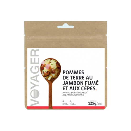 REPAS LYOPHILISÉ - POMMES DE TERRE AU JAMBON FUMÉ