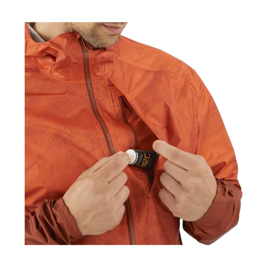 SALOMON - VESTE BONATTI WATERPROOF HOMME ORANGE