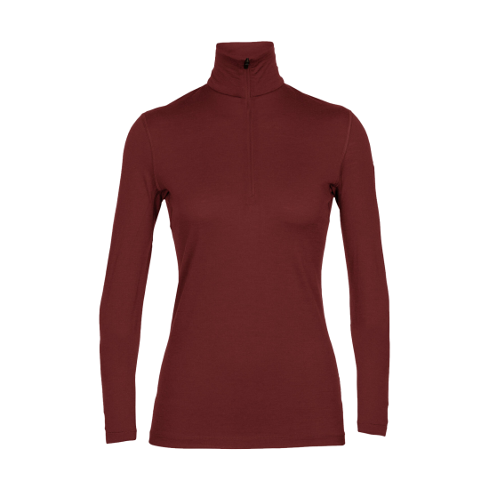 SOUS COUCHE MERINO 200 OASIS DEMI-ZIP FEMME