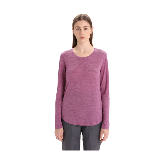 T-SHIRT MERINO MANCHES LONGUES SPHERE II FEMME