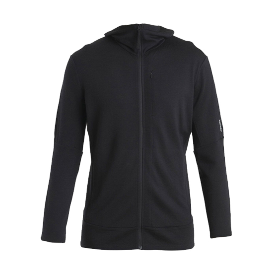 VESTE A CAPUCHE MERINO 260 QUANTUM IV HOMME